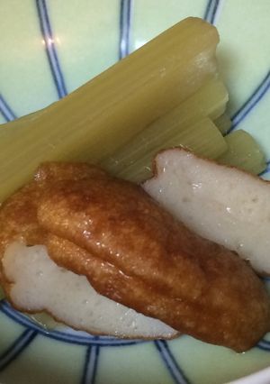 簡単美味しいふきの煮物-レシピのメイン写真