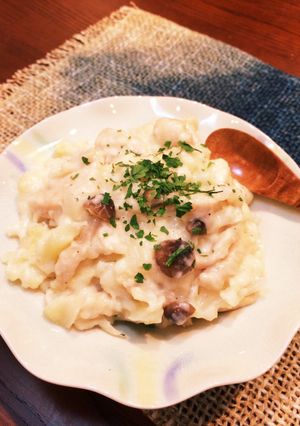 カリフラワー&チキンのクリーム煮風-レシピのメイン写真