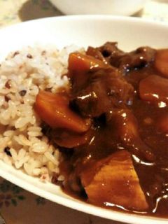 圧力鍋で♡とろとろ牛すじカレー-レシピのメイン写真