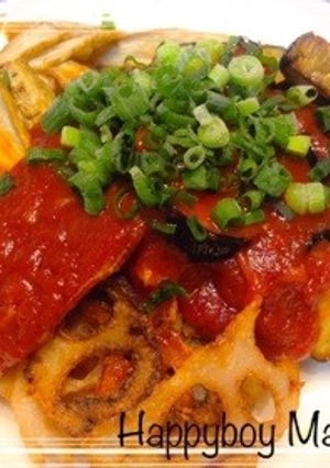 最強おつまみ!ナポリタン風野菜チップス-レシピのメイン写真