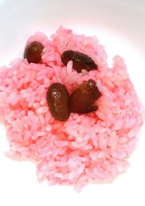 炊飯器で楽ちん♪離乳期も食べられるお赤飯-レシピのメイン写真