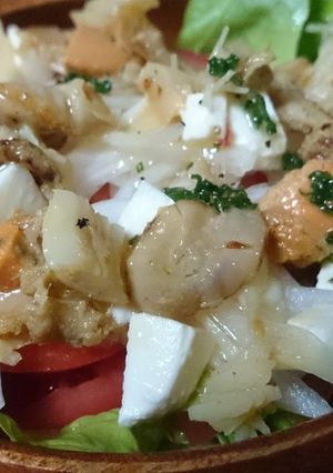 レモン風味のホタテサラダ-レシピのメイン写真