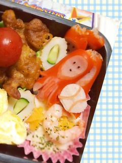 赤ウインナー 宇宙人-レシピのメイン写真