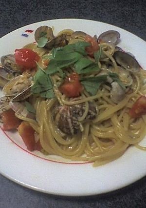 アサリとトマトのパスタ-レシピのメイン写真