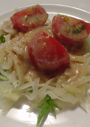 じゃがいもと水菜のサラダ-レシピのメイン写真