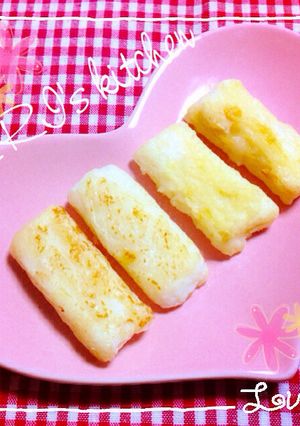 離乳食♡フレンチトースト風ミルクパン-レシピのメイン写真