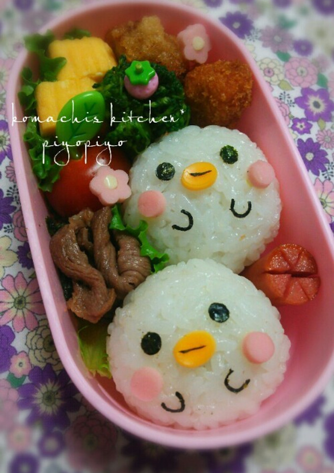 幼稚園 お弁当 キャラ弁 ひよこ-レシピのメイン写真