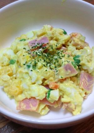 お弁当に♪ゆで卵サラダ-レシピのメイン写真