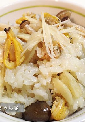 簡単！アサリの炊き込みご飯-レシピのメイン写真