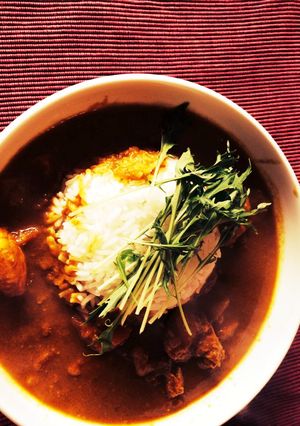 タイ米で食べる超インド風カレー-レシピのメイン写真