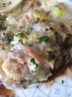 残りご飯でもんじゃ焼き-レシピのメイン写真