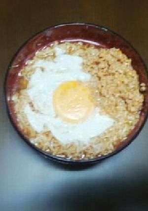 チキンラーメン納豆入り-レシピのメイン写真