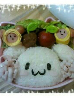 シナモンロール キャラ弁-レシピのメイン写真