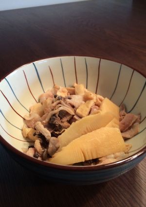 豚肉と筍の炒め煮-レシピのメイン写真