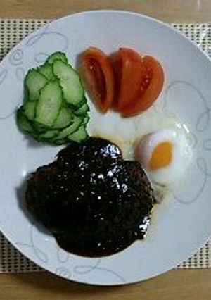 簡単♪煮込みハンバーグ-レシピのメイン写真