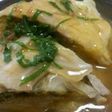 春キャベツと豚バラ蒸し 梅餡かけ