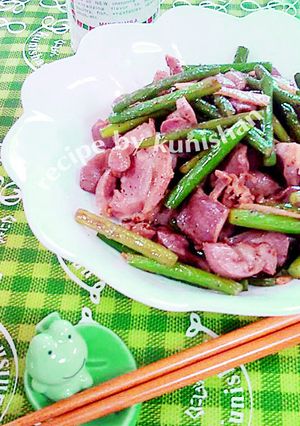 砂肝とニンニクの芽の生姜炒め♪-レシピのメイン写真