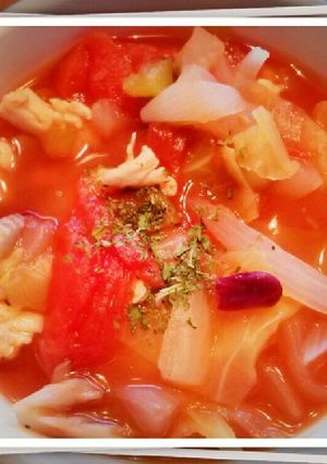 高たんぱく!脂肪燃焼スープ♪-レシピのメイン写真