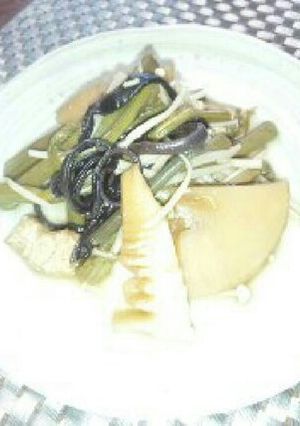 わらび筍の煮物-レシピのメイン写真