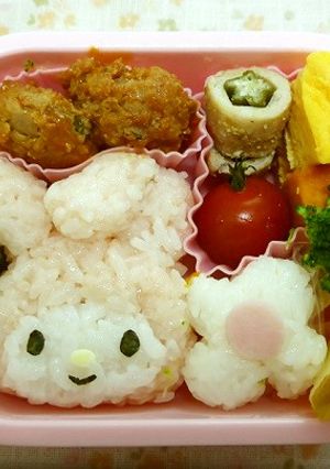 マイメロ♪キャラ弁-レシピのメイン写真