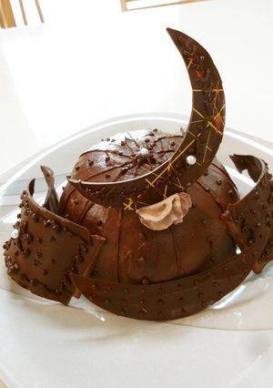 子どもの日に♪兜ケーキ-レシピのメイン写真