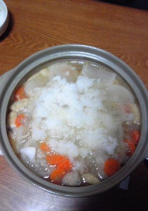 大根みぞれ鍋-レシピのメイン写真