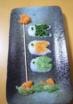 初節句 冷凍離乳食でこいのぼり(初期)-レシピのメイン写真