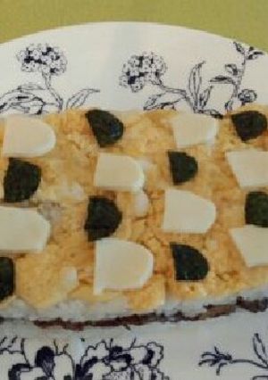 節句に♪鯉のぼりの押し寿司-レシピのメイン写真