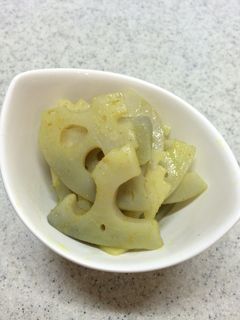 レンコンのカレーきんぴら-レシピのメイン写真