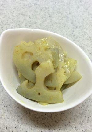 レンコンのカレーきんぴら-レシピのメイン写真