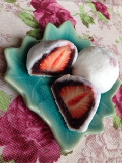 簡単!レンジでいちご大福♡♥︎-レシピのメイン写真