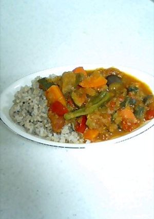 。*☆夏野菜スープカレー☆*。-レシピのメイン写真