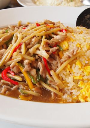 【松橋】簡単チンジャオロースーチャーハン-レシピのメイン写真