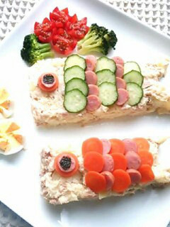ポテトサラダ 鯉のぼり こどもの日-レシピのメイン写真