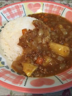 簡単♡キーマ風カレー-レシピのメイン写真