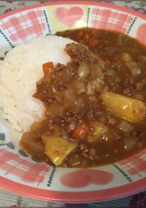 簡単♡キーマ風カレー-レシピのメイン写真