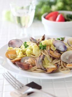 春キャベツとあさりのパスタ-レシピのメイン写真
