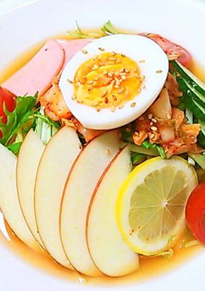 韓国冷麺風 冷やし中華-レシピのメイン写真