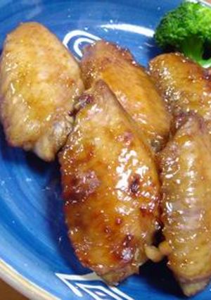 ☆醤焼鶏翼（手羽先のグリル）☆-レシピのメイン写真