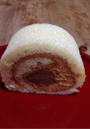 カラメルロールケーキ-レシピのメイン写真