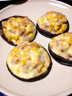 しいたけ&シーチキンのチーズ焼き-レシピのメイン写真
