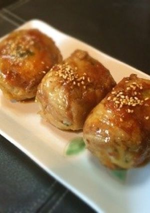 お弁当にもピッタリ＊肉巻きおにぎり-レシピのメイン写真