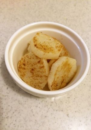 離乳食後期〜*長芋のバター醤油ソテー-レシピのメイン写真