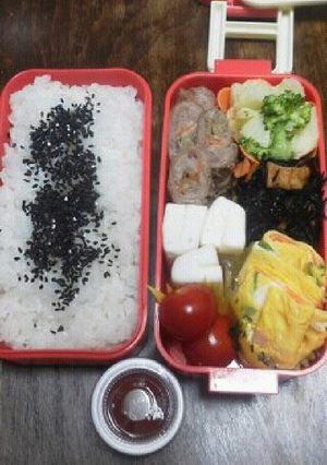 女子中学生お弁当-レシピのメイン写真