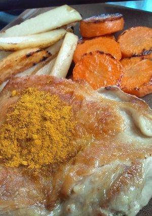 グリルチキン カレー粉×マヨネーズ-レシピのメイン写真
