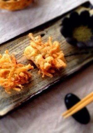 ローカロリー＊えのきのサクッと揚げ-レシピのメイン写真