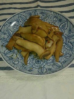 エリンギの昆布つゆソテー-レシピのメイン写真