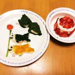 離乳食☆初節句プレート-レシピのメイン写真