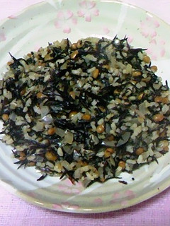ひじきと玉ネギと納豆の焼飯-レシピのメイン写真