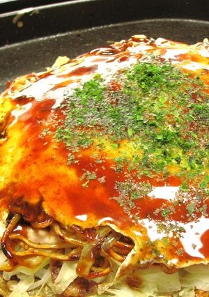 ♡♡チーズ in 広島風お好み焼き♡♡-レシピのメイン写真